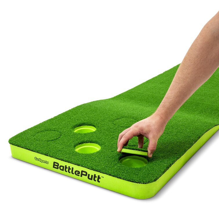 GoSports Battleputt 11ft Putting Game - Includes 2 Putters and 2 